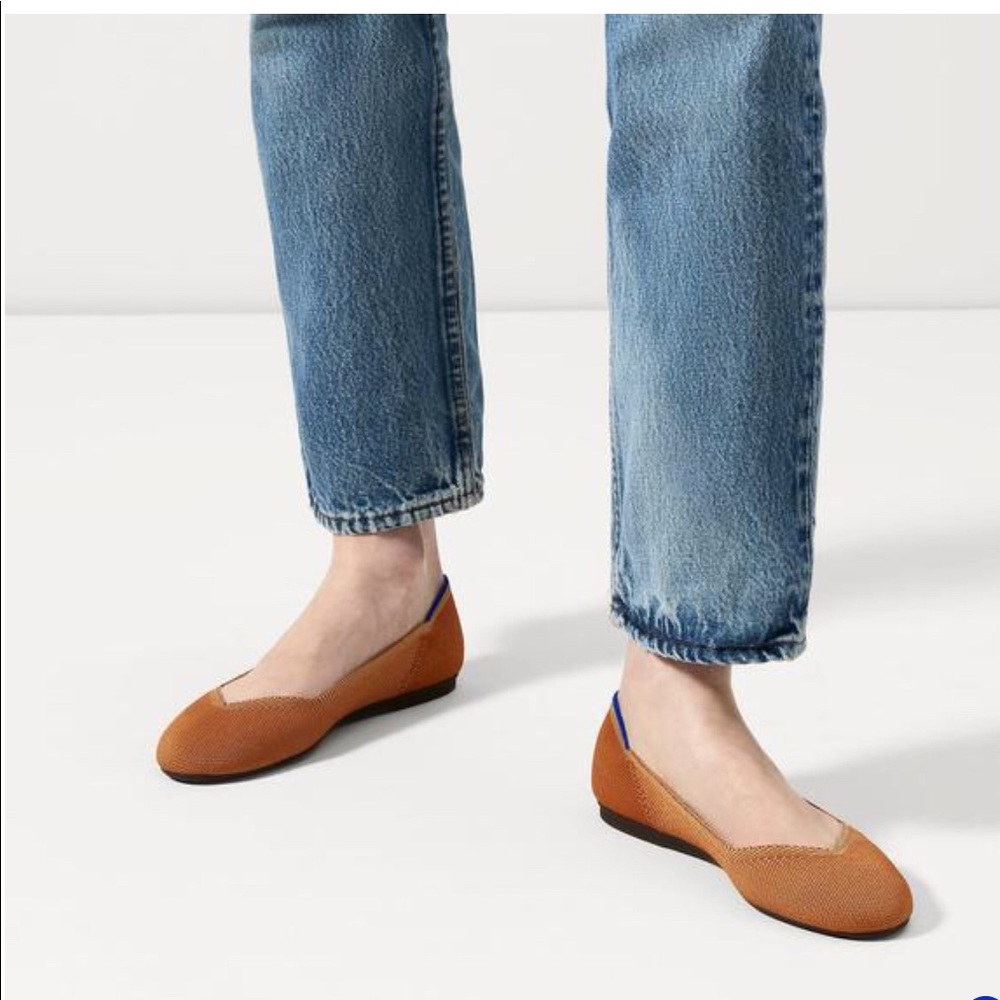 Rothys size 5.5 fawn flats